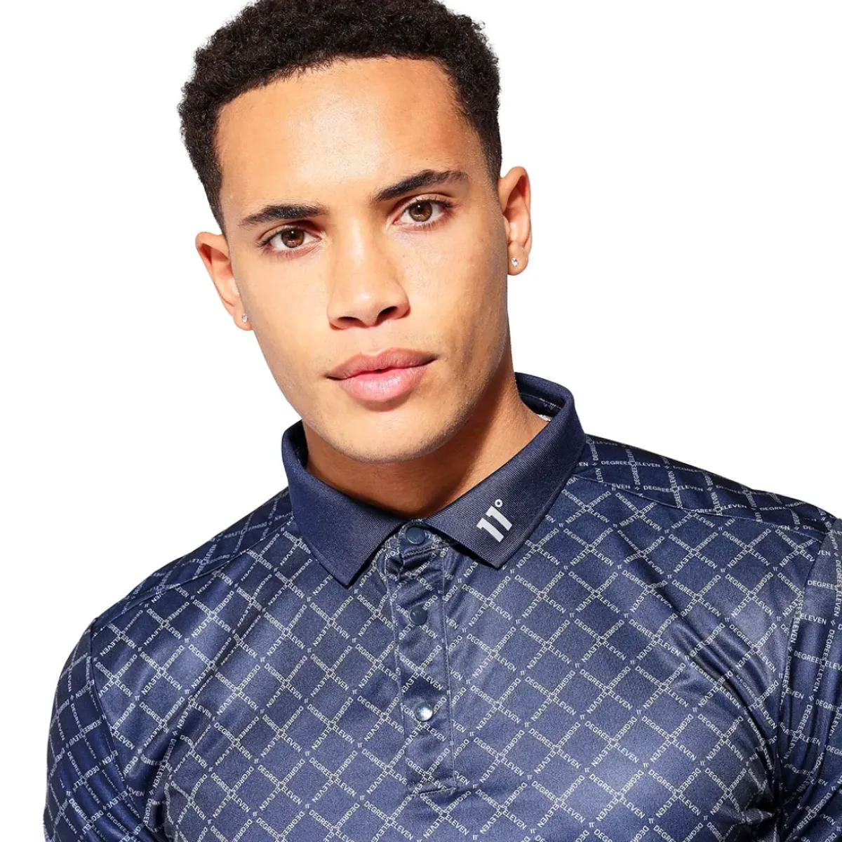 Sale Men's Over Brand Print Golf Polo Shirt Men's Polo Shirts