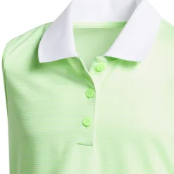 Outlet adidas Junior Sleeveless Golf Polo Shirt Junior Polo Shirts