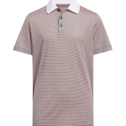 Outlet adidas Junior Striped Golf Polo Shirt Junior Polo Shirts