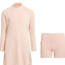 Discount adidas Ladies AEROREADY Long Sleeve Golf Dress Junior Trousers|Men's Trousers