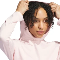 New adidas Ladies Essentials Golf Hoodie Ladies Midlayers|Men's Midlayers