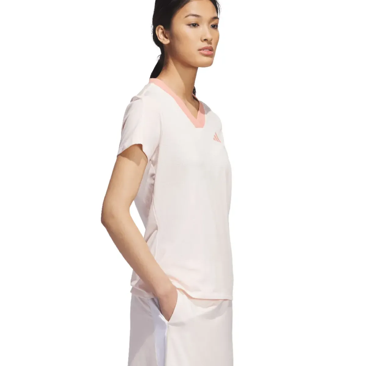 New adidas Ladies Made with Nature Golf Polo Shirt Ladies Polo Shirts