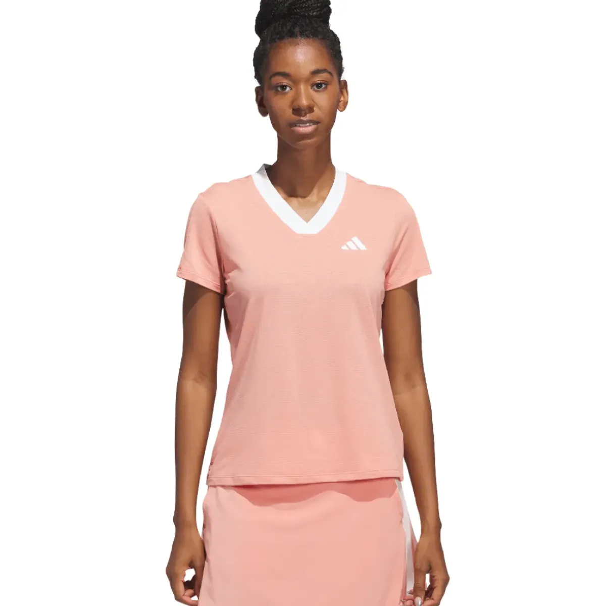 New adidas Ladies Made with Nature Golf Polo Shirt Ladies Polo Shirts
