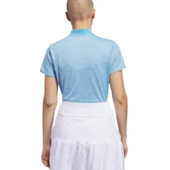 Hot adidas Ladies Ultimate365 Jacquard Golf Polo Shirt Ladies Polo Shirts