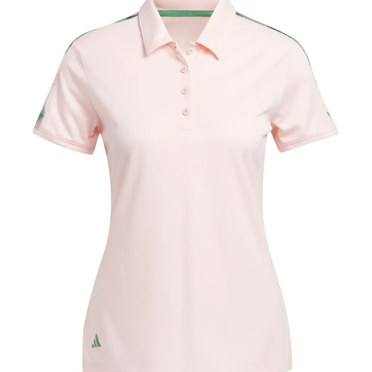 New adidas Ladies Ultimate365 Printed Golf Polo Shirt Ladies Polo Shirts