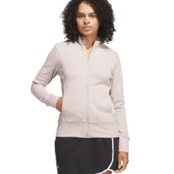 New adidas Ladies Ultimate365 Textured Golf Jacket Ladies Jackets|Ladies Midlayers