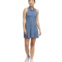 Discount adidas Ladies Ultimate365 Tour Twistknit Pleated Golf Dress Ladies Dresses|Ladies Shorts & Skorts