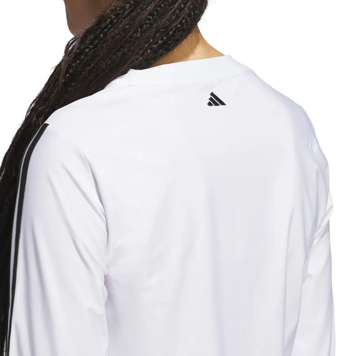 Adidas Ladies Ultimate365 TWISTKNIT Long Sleeve Crew Golf T-Shirt Ladies Polo Shirts