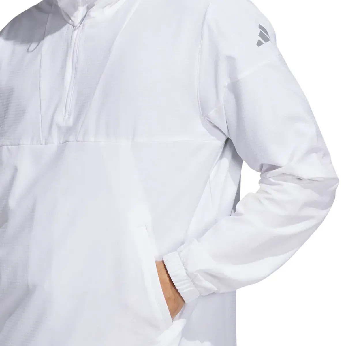 Discount adidas Men's Anorak Ultimate365 Club Half Zip Golf Mid Layer Men's Sweaters|Men's Midlayers