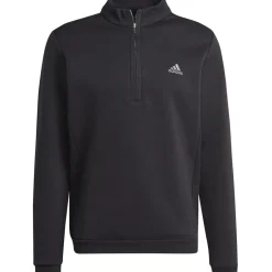 adidas Men's Authentic Quarter Zip Golf Midlayer Men's Sweaters|Men's Midlayers