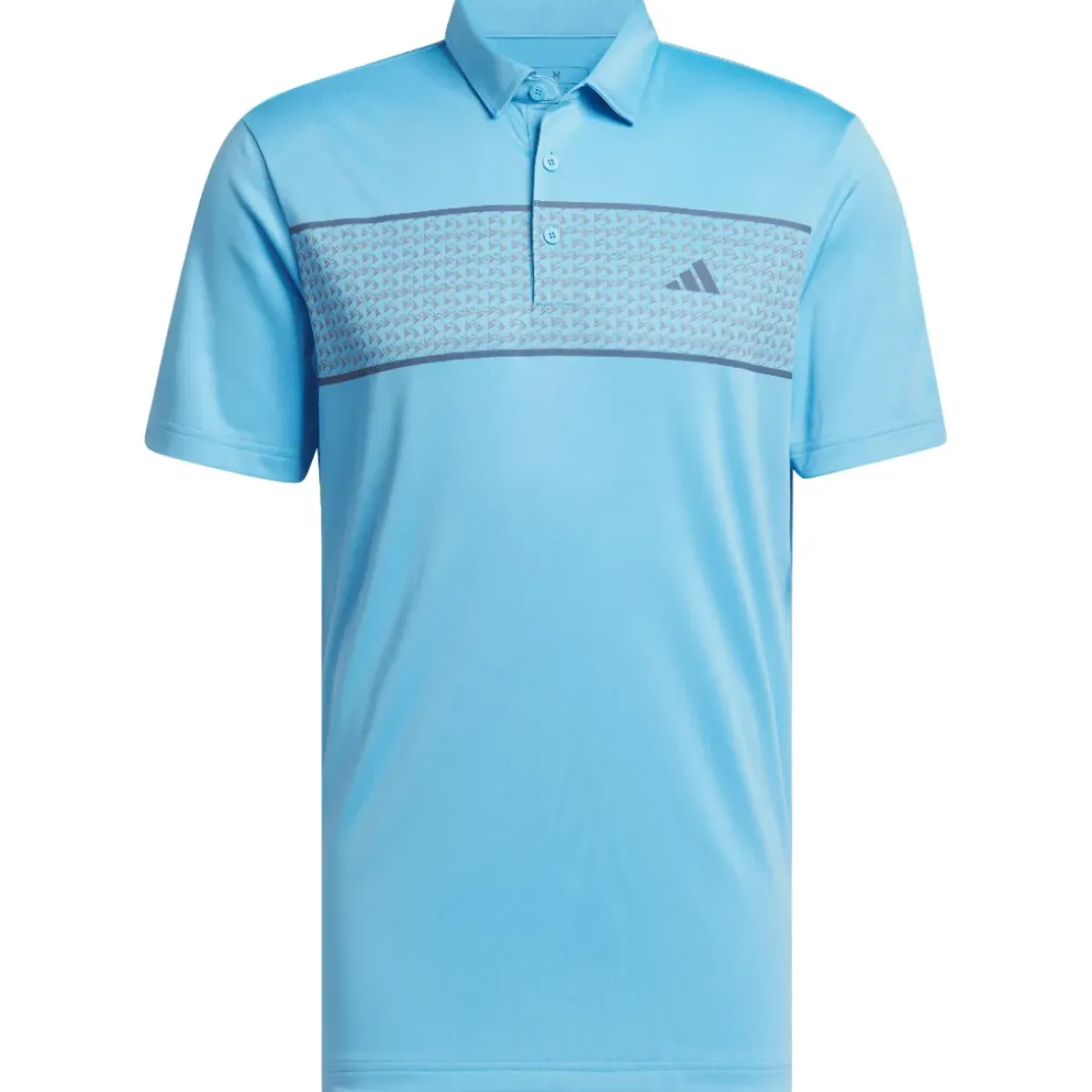adidas Men's Core Chest Stripe Golf Polo Shirt Men's Polo Shirts