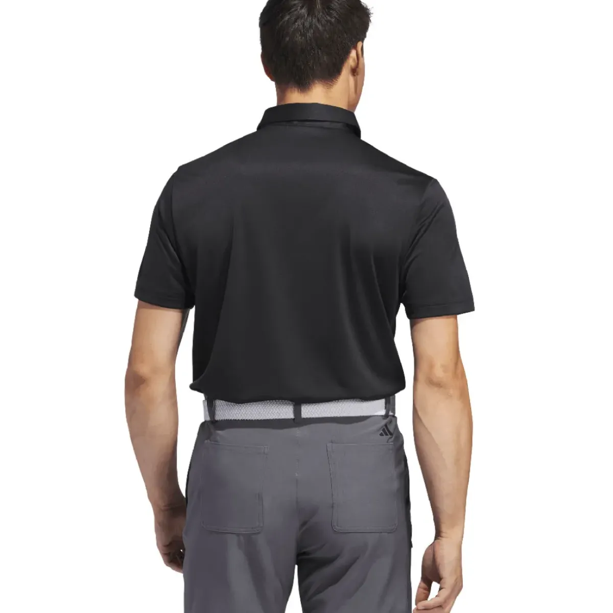 adidas Men's Core Chest Stripe Golf Polo Shirt Men's Polo Shirts