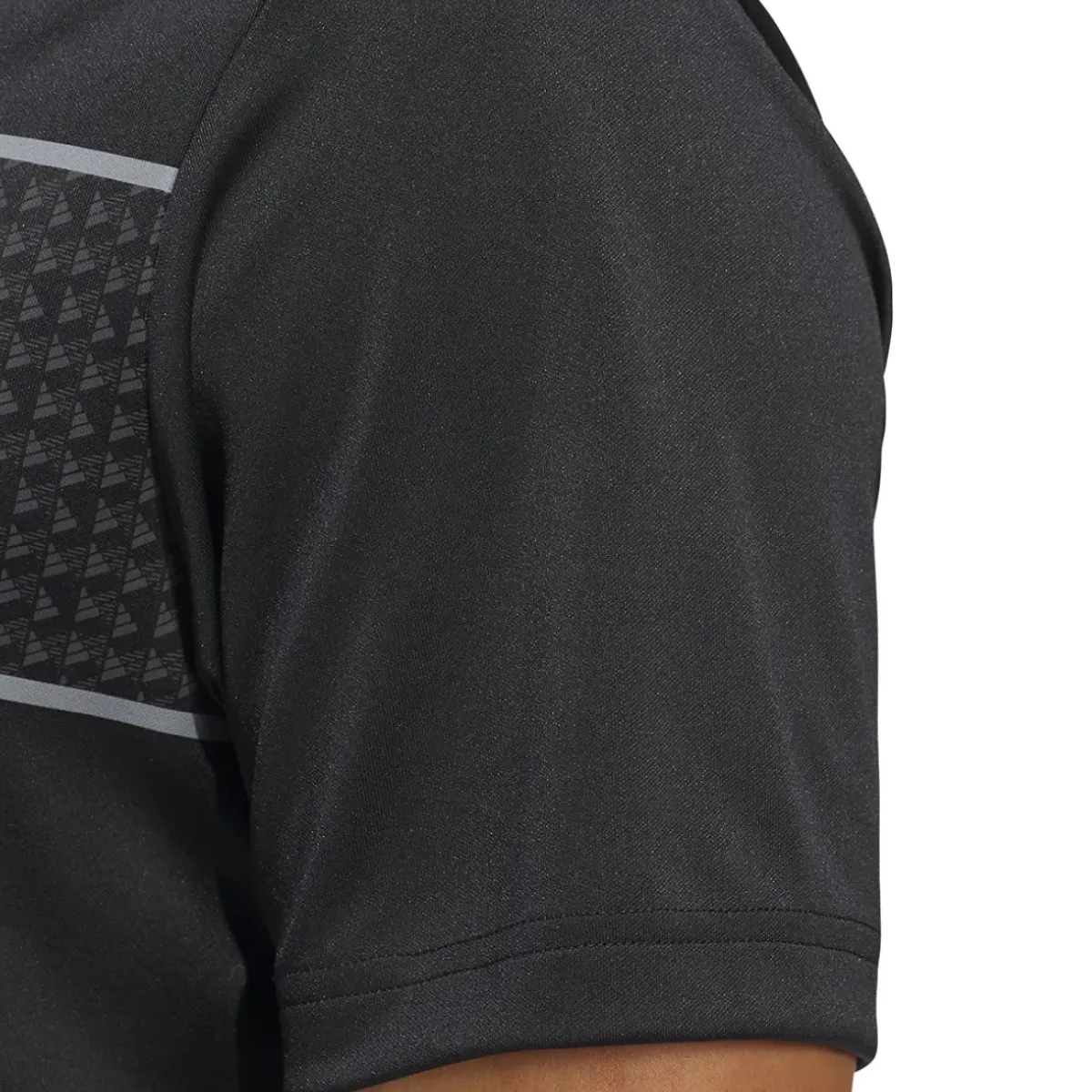 adidas Men's Core Chest Stripe Golf Polo Shirt Men's Polo Shirts