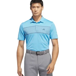 Online adidas Men's Core Chest Stripe Golf Polo Shirt Men's Polo Shirts