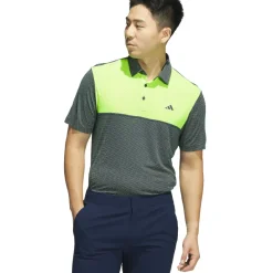 Sale adidas Men's Core Colourblock Golf Polo Shirt Men's Polo Shirts