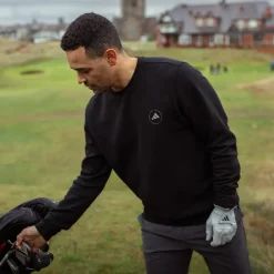 Outlet adidas Men's Core Crew Neck Golf Sweater Men's Sweaters|Men's Midlayers