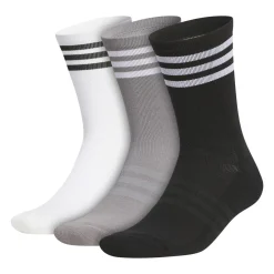 Discount adidas Men's Crew 3 Pair Pack Golf Socks Socks|Season Ready Collection