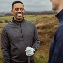 Online adidas Men's DWR Quarter Zip Golf Midlayer Men's Sweaters|Men's Midlayers