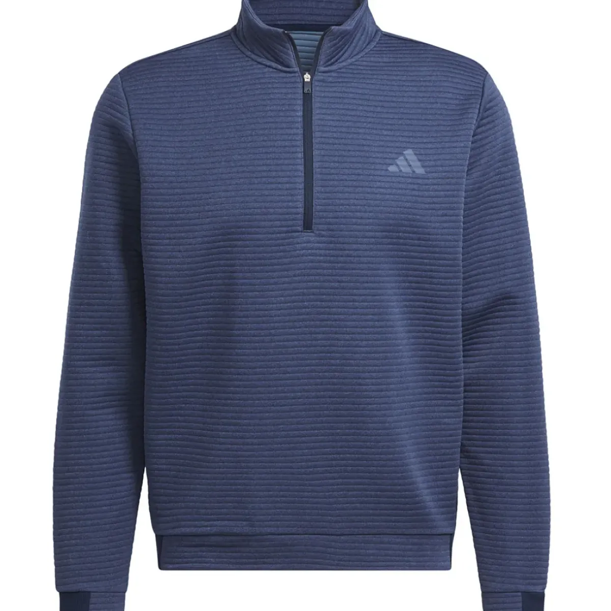 Discount adidas Men's DWR Textured Quarter Zip Golf Mid Layer Men's Sweaters|Men's Midlayers