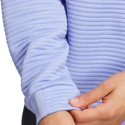 Discount adidas Men's DWR Textured Quarter Zip Golf Mid Layer Men's Sweaters|Men's Midlayers