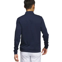 adidas Men's Elevated Quarter Zip Golf Midlayer Men's Sweaters|Men's Midlayers