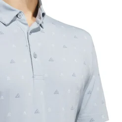 Clearance adidas Men's Go-To Print Golf Polo Shirt Men's Polo Shirts