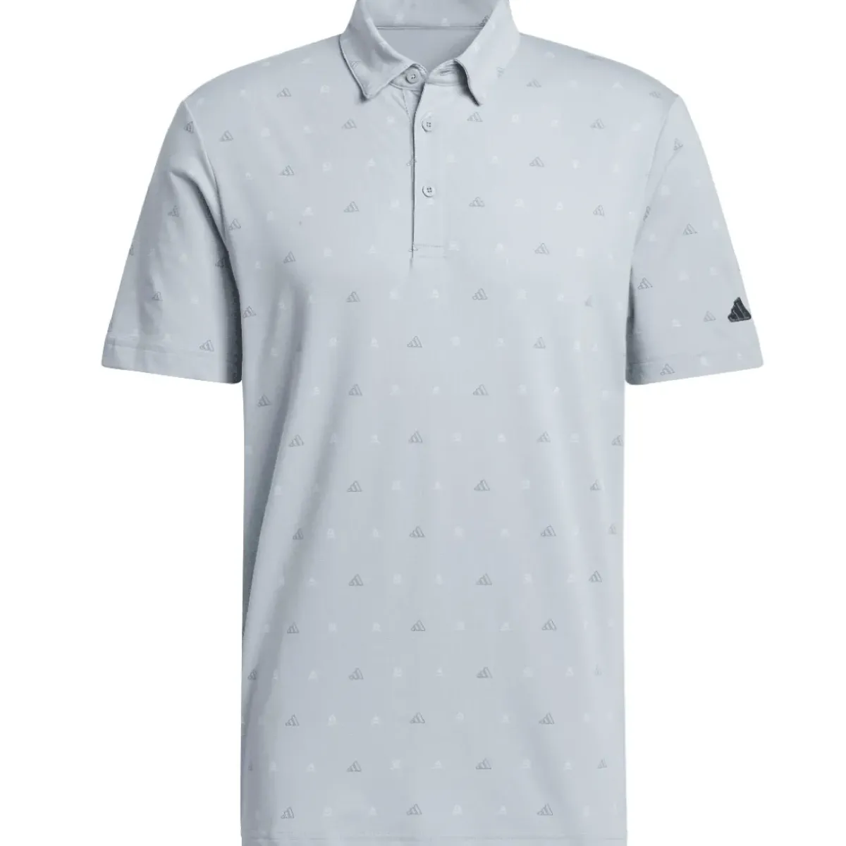 Clearance adidas Men's Go-To Print Golf Polo Shirt Men's Polo Shirts