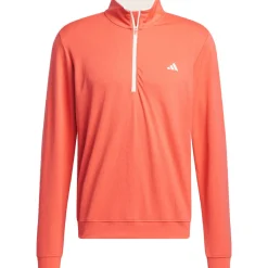 adidas Men's Lightweight Half Zip Golf Midlayer Men's Sweaters|Men's Midlayers