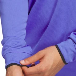 Clearance adidas Men's Lightweight Half Zip Golf Midlayer Men's Sweaters|Men's Midlayers