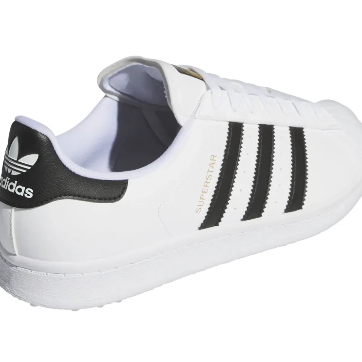 Clearance adidas Men's Superstar Waterproof Spikeless Golf Shoes Men's Spikeless Golf Shoes|Men's Waterproof Golf Shoes