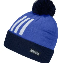 Outlet adidas Men's Three Stripe Pom Golf Beanie Beanies|Men's Caps & Hats