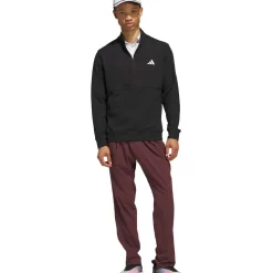 Sale adidas Men's Tour Quarter Zip Golf Mid Layer Men's Sweaters|Men's Midlayers