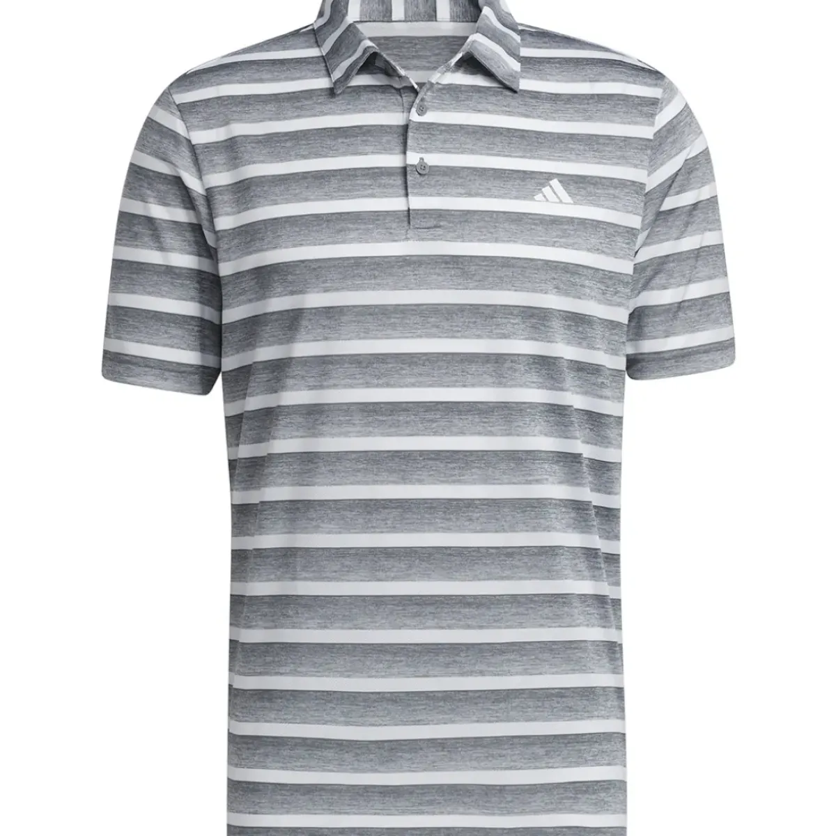 Outlet adidas Men's Two-Colour Striped Golf Polo Shirt Men's Polo Shirts
