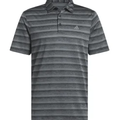 Hot adidas Men's Two-Colour Striped Golf Polo Shirt Men's Polo Shirts