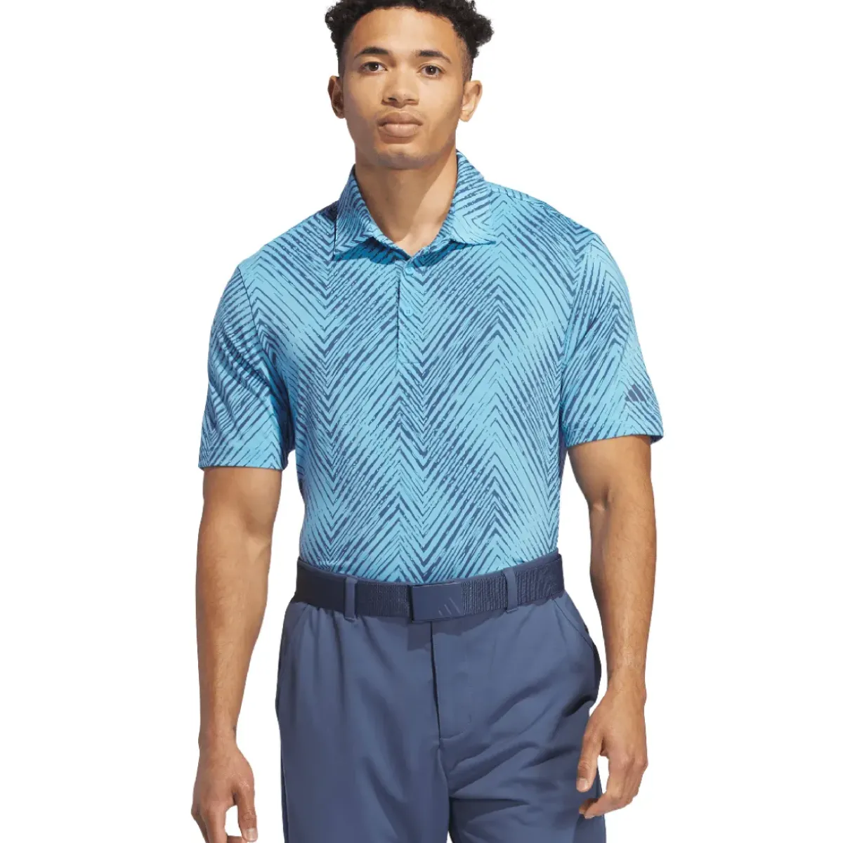 Discount adidas Men's Ultimate365 All-Over Print Golf Polo Shirt Men's Polo Shirts