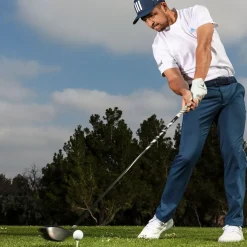 Discount adidas Men's Ultimate365 PRIMEGREEN Tapered Stretch Golf Trousers Men's Trousers