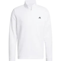 Online adidas Men's Ultimate365 Textured Quarter Zip Golf Mid Layer Men's Sweaters|Men's Midlayers