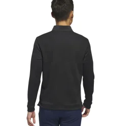 New adidas Men's Ultimate365 Textured Quarter Zip Golf Mid Layer Men's Sweaters|Men's Midlayers