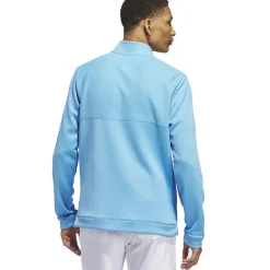 Outlet adidas Men's Ultimate365 Textured Quarter Zip Golf Mid Layer Men's Sweaters|Men's Midlayers