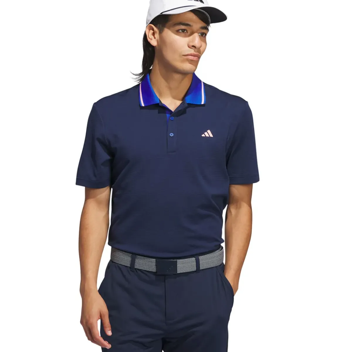 Best adidas Polo Ultimate365 Tour TWISTKNIT Golf Polo Shirt Men's Polo Shirts