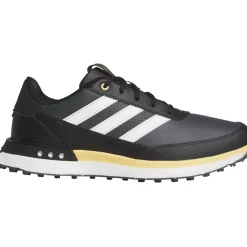 Best adidas S2G Leather 24 Waterproof Spikeless Golf Shoes Men's Spikeless Golf Shoes|Men's Waterproof Golf Shoes