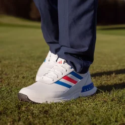 adidas S2G Leather 24 Waterproof Spikeless Golf Shoes Men's Spikeless Golf Shoes|Men's Waterproof Golf Shoes