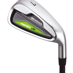 Discount Junior Aero Green 49 - 55" Single Graphite Golf Iron Left Handed Clubs|Single Irons