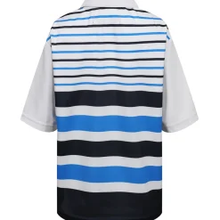 Sale Junior Colour Block Stripe Stretch Golf Polo Shirt Junior Polo Shirts