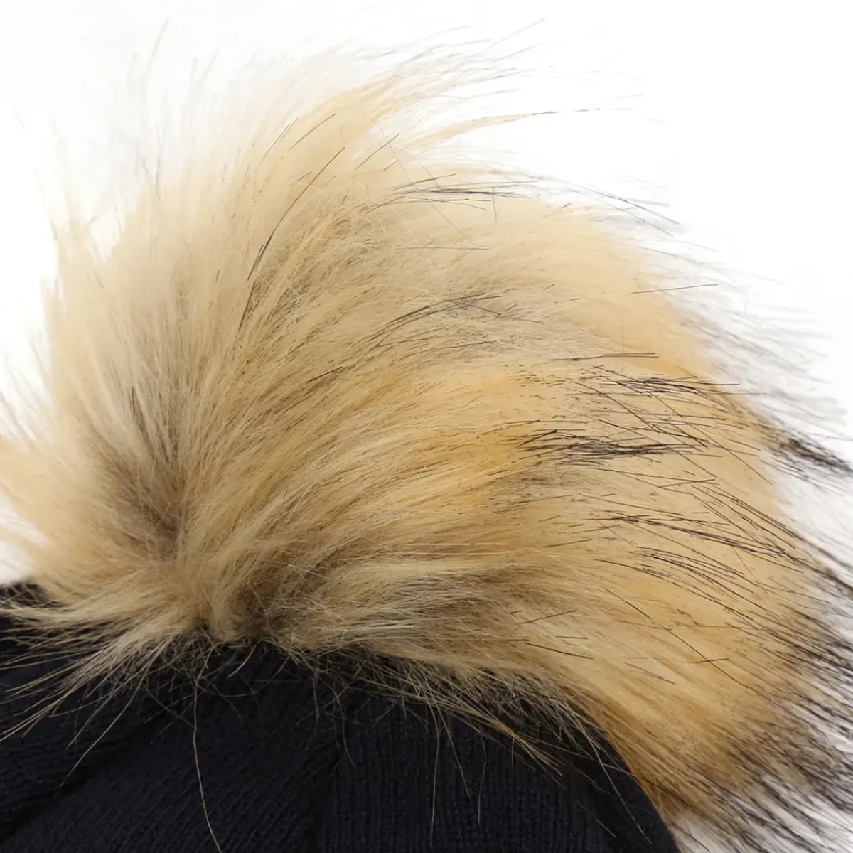 Discount Ladies Fleece Pom Knitted Beanie Beanies