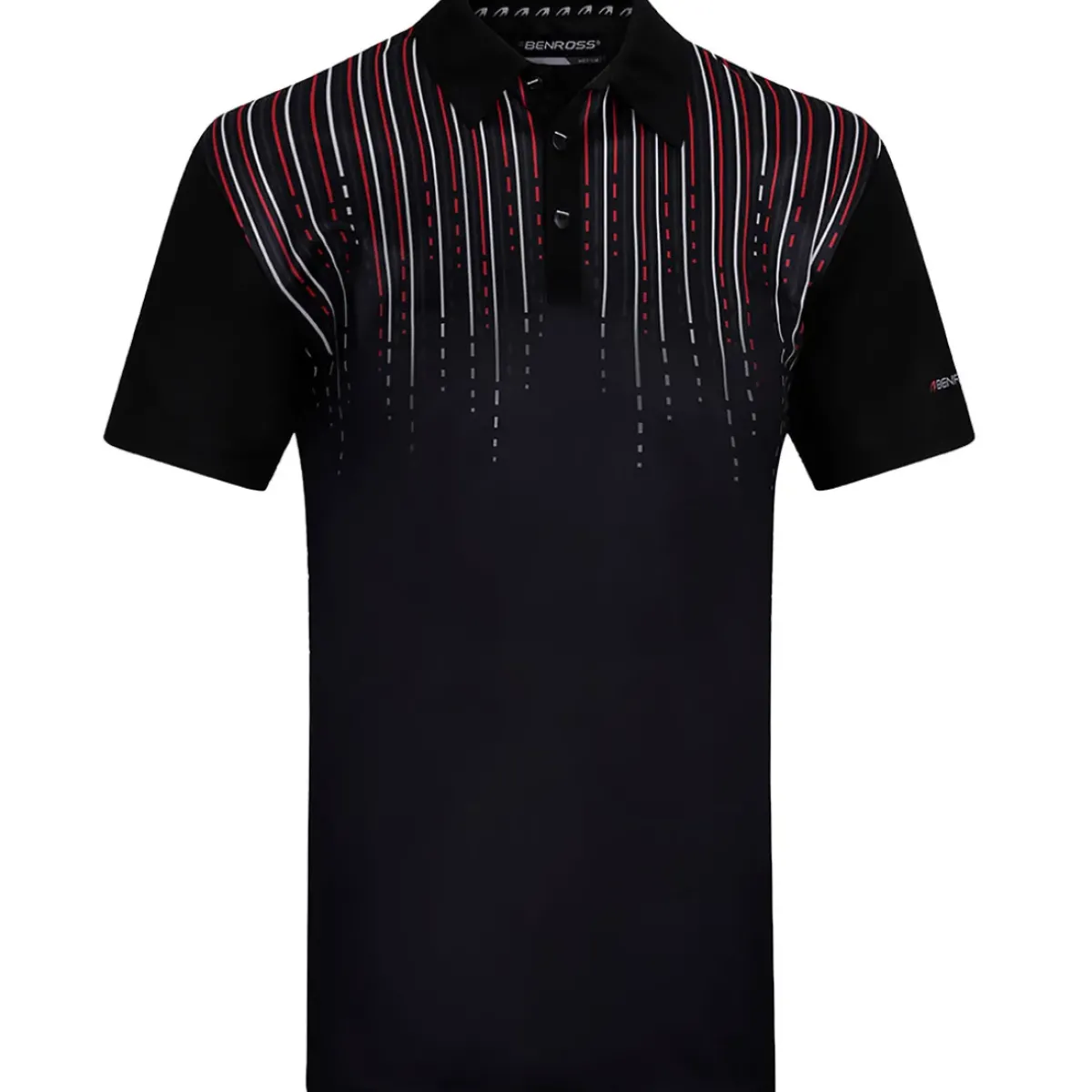 New Men's Frequency Stretch Golf Polo Shirt Men's Polo Shirts