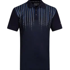 New Men's Frequency Stretch Golf Polo Shirt Men's Polo Shirts
