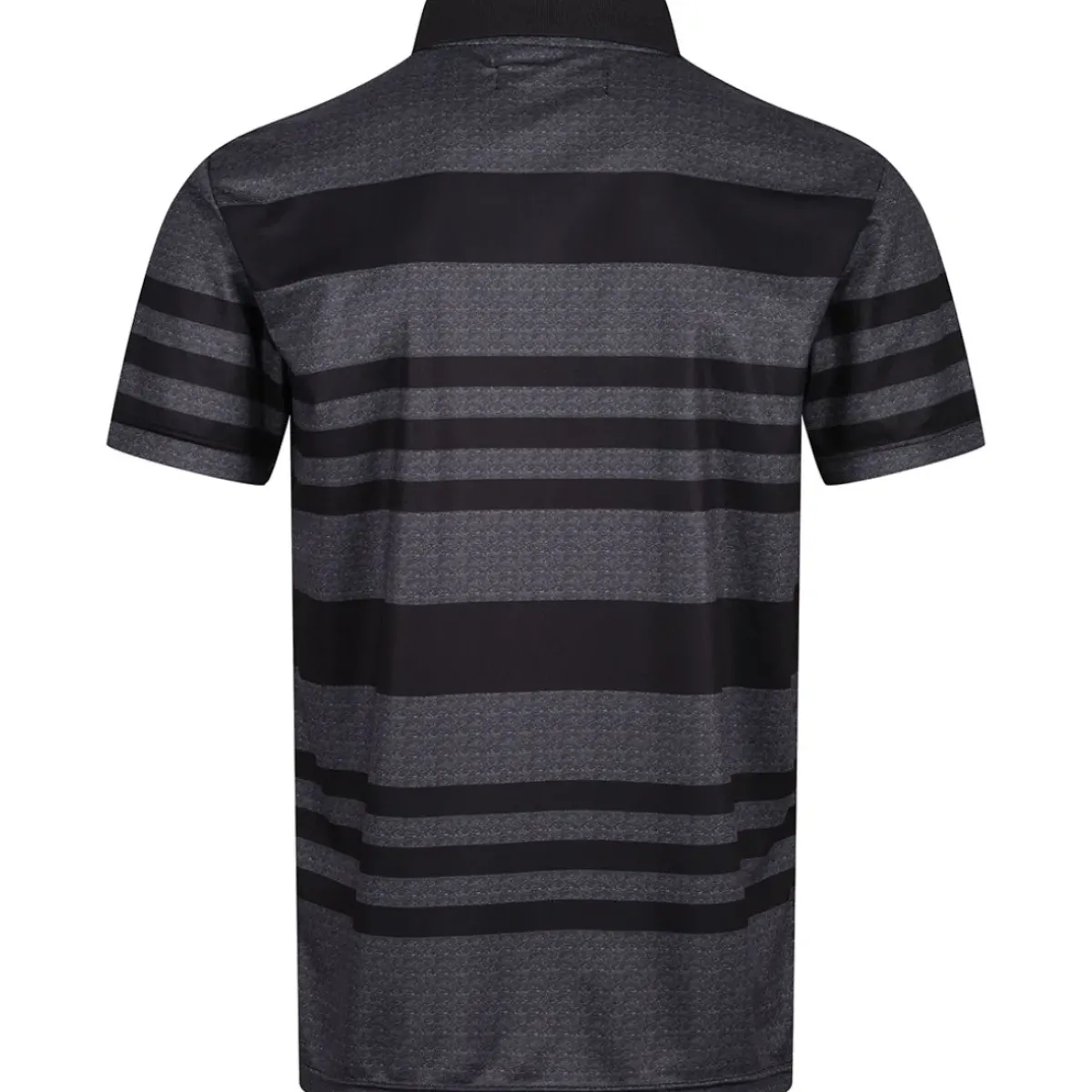 Sale Men's Marl Stripe Stretch Golf Polo Shirt Men's Polo Shirts