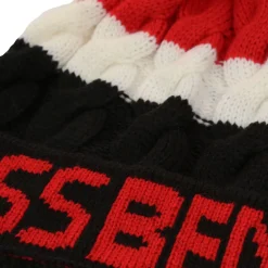 Clearance Men's Tri-Coloured Pom Knitted Hat Beanies|Men's Caps & Hats