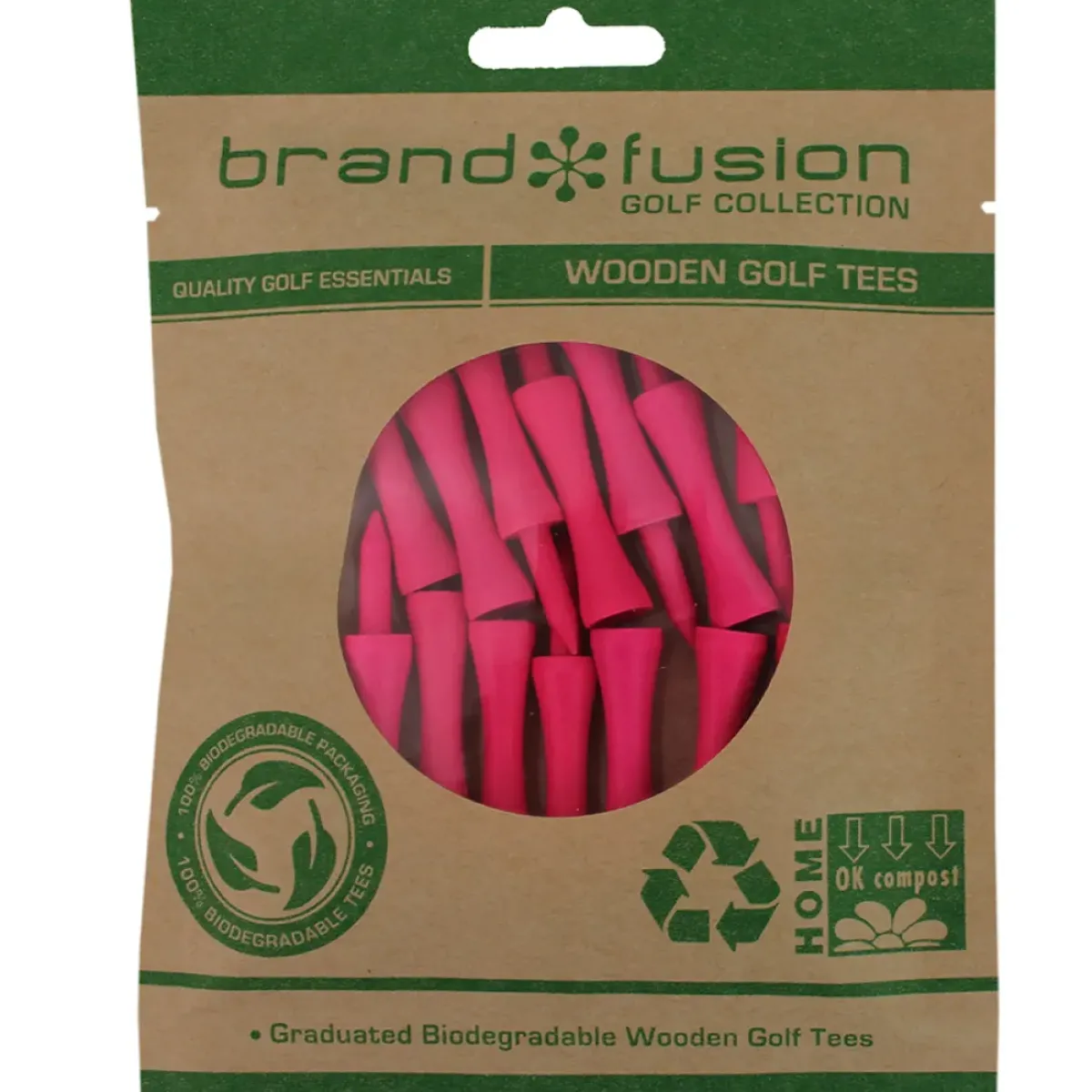 Sale Graduated Biodegradable Wooden Golf Tees Golf Tees